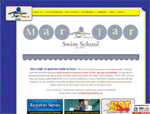 Tablet Screenshot of martarswimming.com